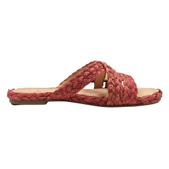 Charles David Woven Slip-On Sandals - Picture 4 of 12
